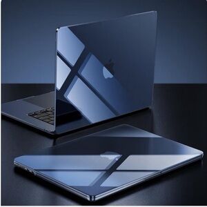 MacBook AIR 15” Ultra-Thin Armor Cover Case-Crystal Midnight